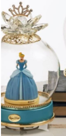 Grace Design principessa cenerentola campana con corona