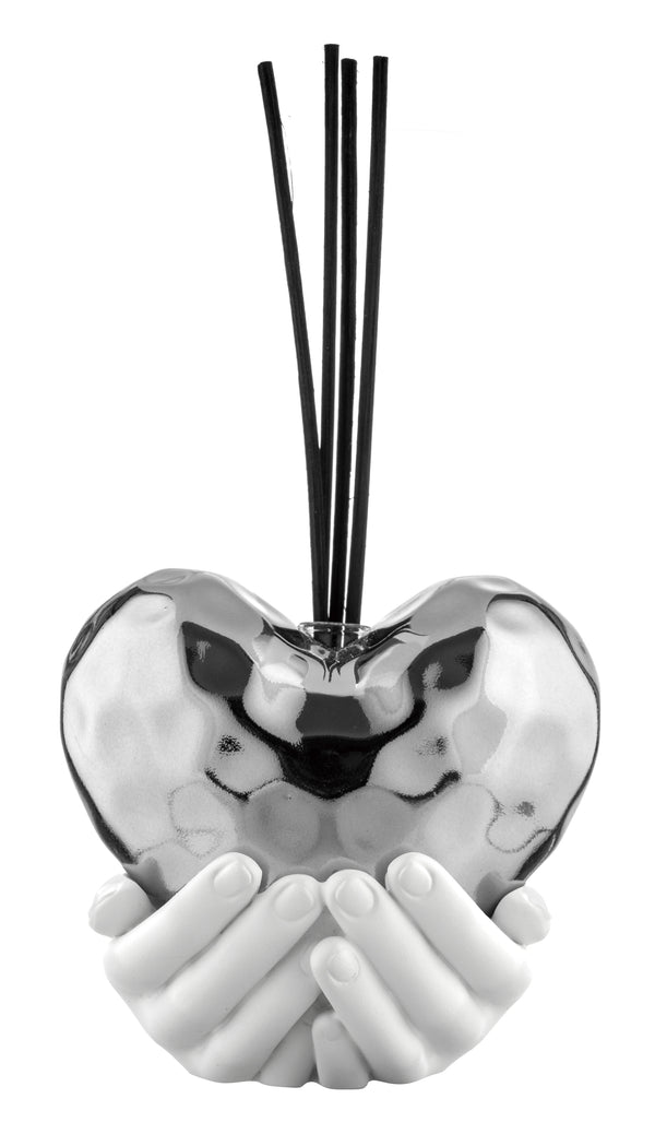 MANI CUORE PROFUMATORE ARGENTO BONGELLI