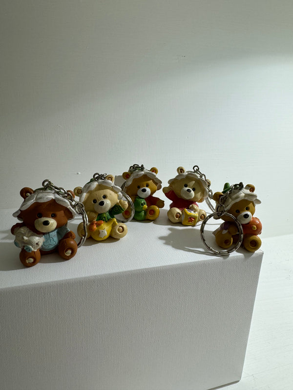 ORSETTO PORTACHIAVI RESINA ASS