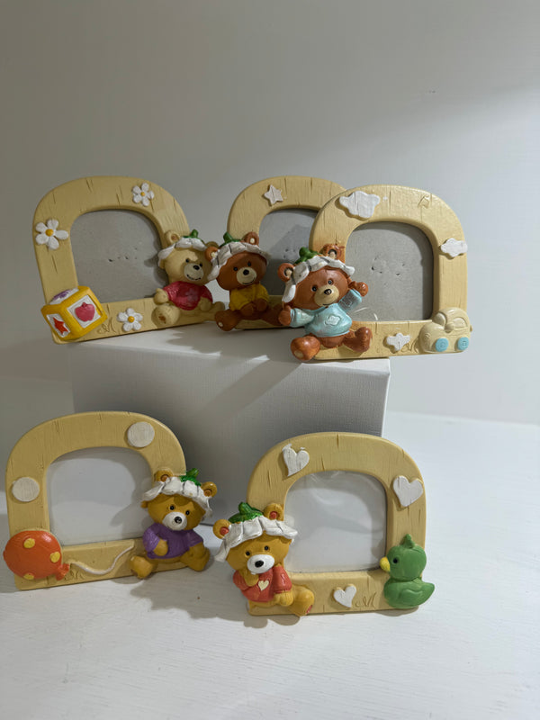 ORSETTO PORTAFOTO MINI RESINA