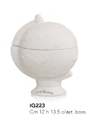 PLANISFERO A SCATOLA BIANCO GRES