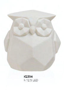 GUFO A LED GRES BIANCO MEDIO