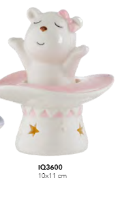 ORSO ROSA CILINDRO LED