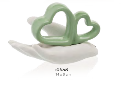 MANO CUORI BIANCOGRS/SLVLUC