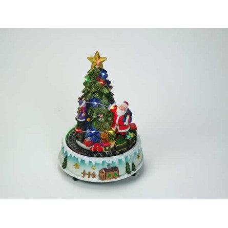 Babbo Natale e il treno 21,8 cm