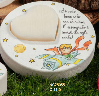 PORTASAPONE CUORE PICCOLO PRINCIPE