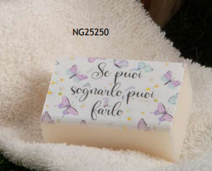 SAPONE+ASCIUGAMANO FARFALLE